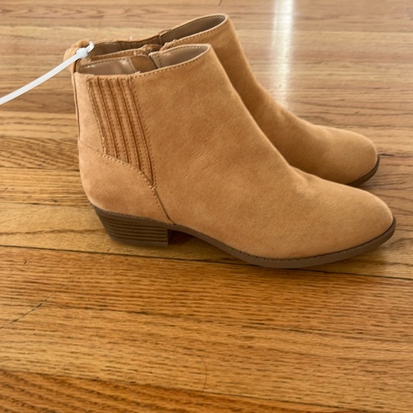 New Treasure & Bond Violet Block Heel Bootie Brown tan short boot 4 - Picture 2 of 9